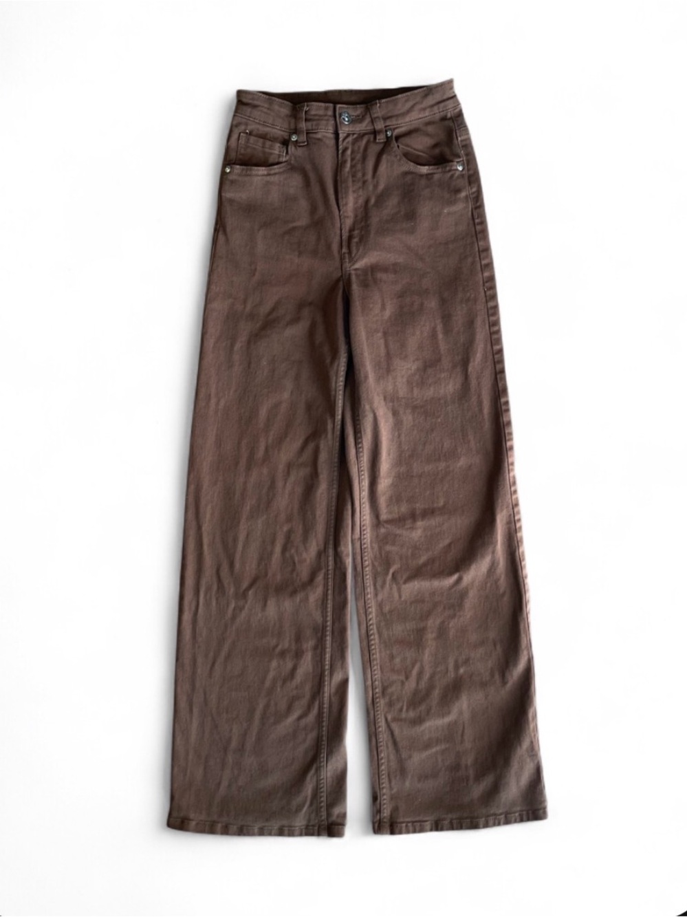 DIVIDED Wide Leg Women’s Jeans - Brown Size 4